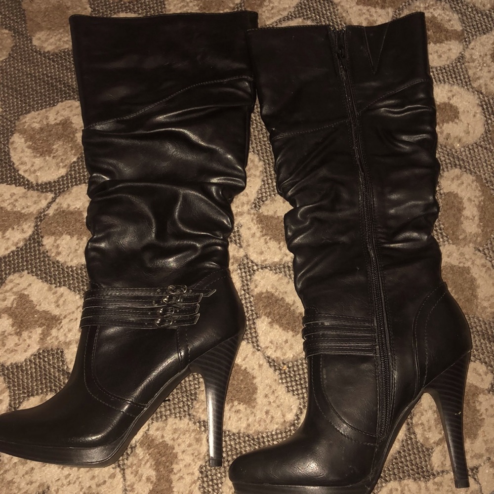 Style&Co heeled black boots